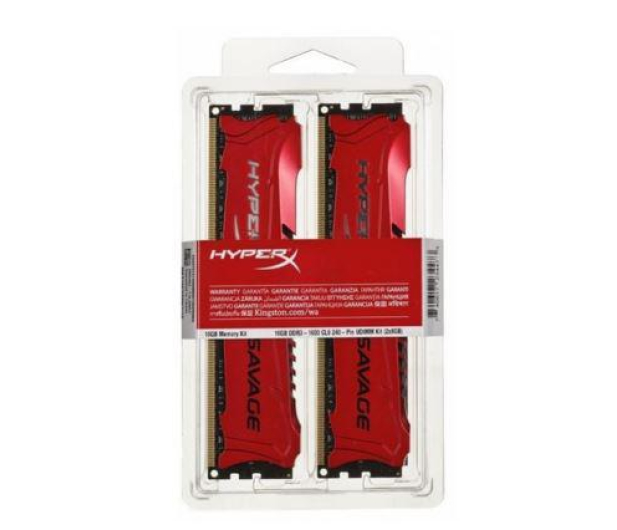 HyperX 16GB 1600MHz Savage CL9 (2x8192) - 207572 - zdjęcie 2